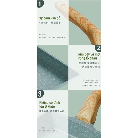 Chảo Chiên Trứng Chống Dính Tiện Dụng