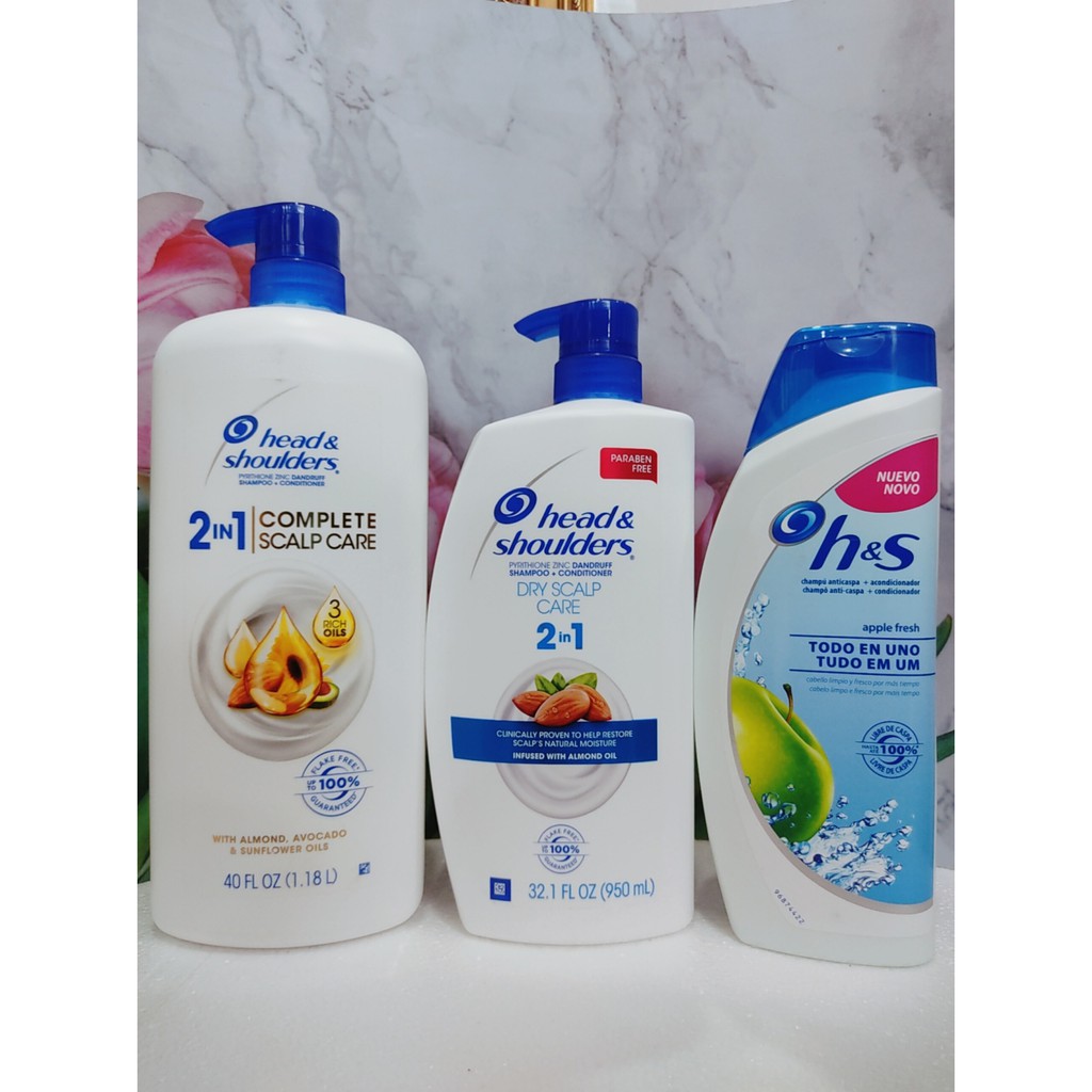 Gội Xả Head &amp; shoulders 2in1 complete 1.18L_ Mỹ