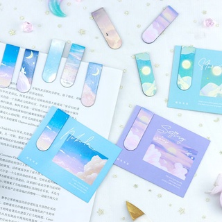 Zanmo Bookmark Thẻ Đánh Dấu Trang Phong Cảnh Bầu Trời