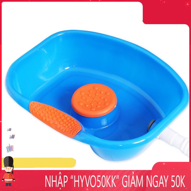 Chậu gội đầu tại giường, giành cho bà bầu, trẻ em, người già, bệnh nhân, có vòi xả nước, đệm nót cổ êm ái, nhựa ABS siêu