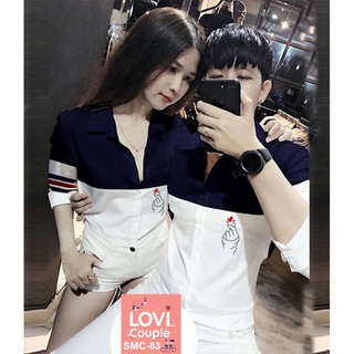 ÁO ĐÔI - Áo Sơ Mi Cặp Diện Siêu Chất SMC83 - LoviCouple - Có FeedBack