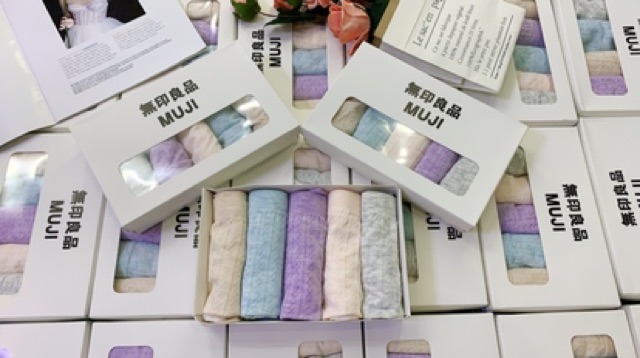 BÁN SỈ HỘP SÉT 5 QUẦN LÓT MUJJI CHO NỮ | BigBuy360 - bigbuy360.vn