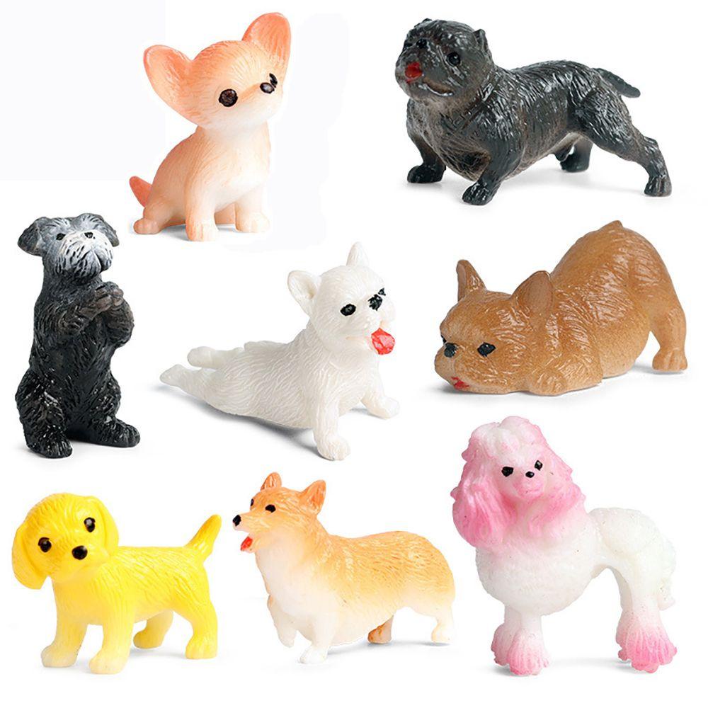 LUOL Mô Hình Chó Đồ Chơi Nhận Biết Khoa Học &amp; Động Vật Tự Nhiên Dùng Làm Quà Tặng