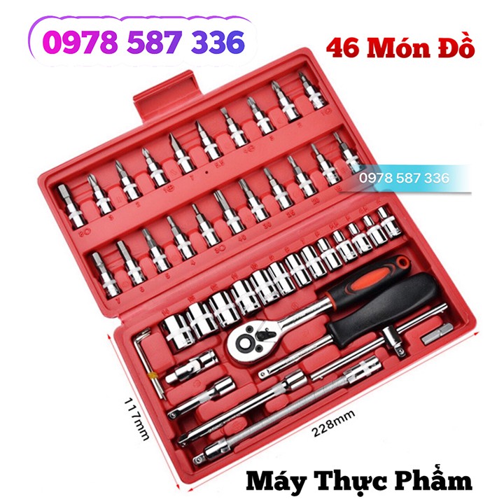 BỘ 46 MÓN ĐỒ NGHỀ SỬA CHỮA XE MÁY