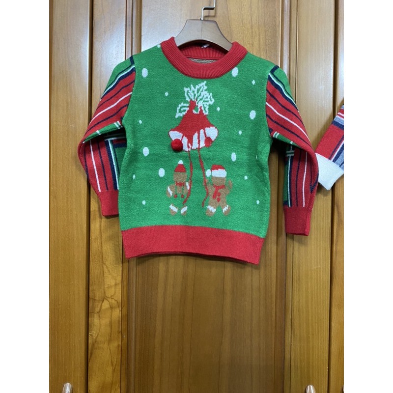 Áo Len Noel Size 80-120(8-20kg), Áo Len Giáng Sinh Cho Bé 1-5 tuổi