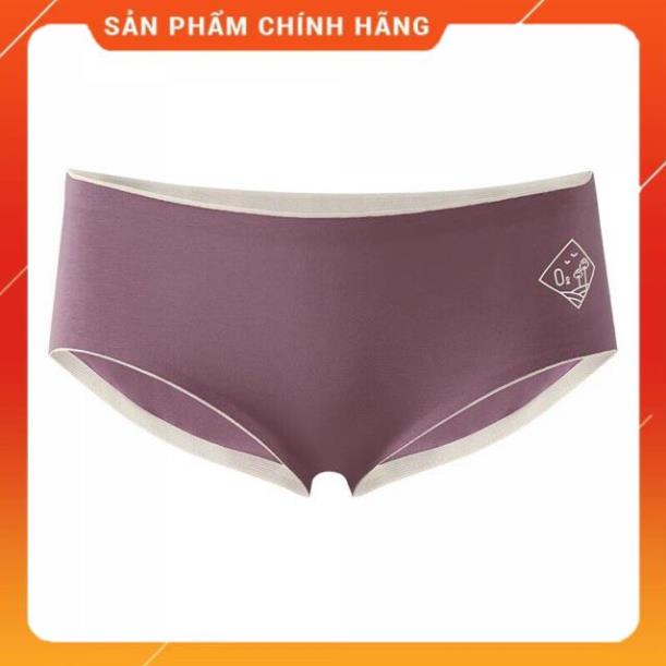 Quần lót nữ O2 cotton ép không đường may ( được chọn màu )