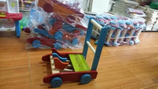 Xe tập đi 3 con chim