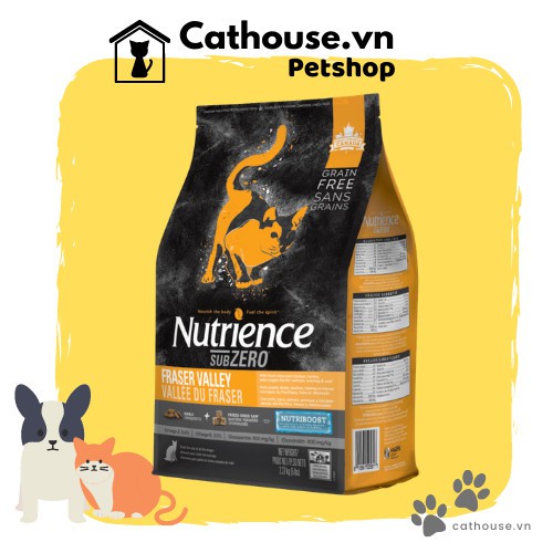 Thức Ăn Hạt Cho Mèo Nutrience Subzero
