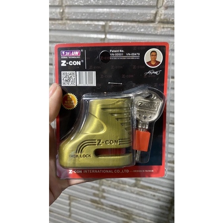 Ổ khoá đĩa Zcon chống trộm