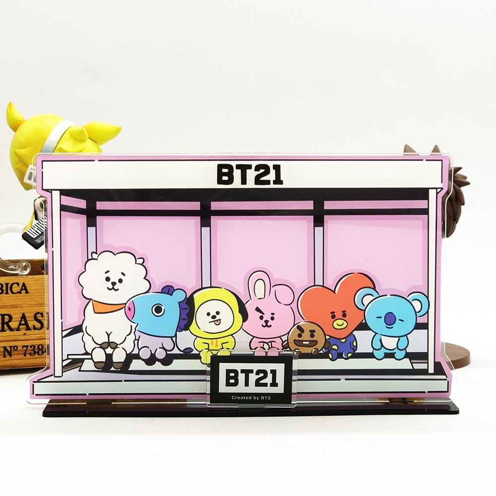 Mô hình đồ chơi nhân vật hoạt hình nhóm nhạc BTS