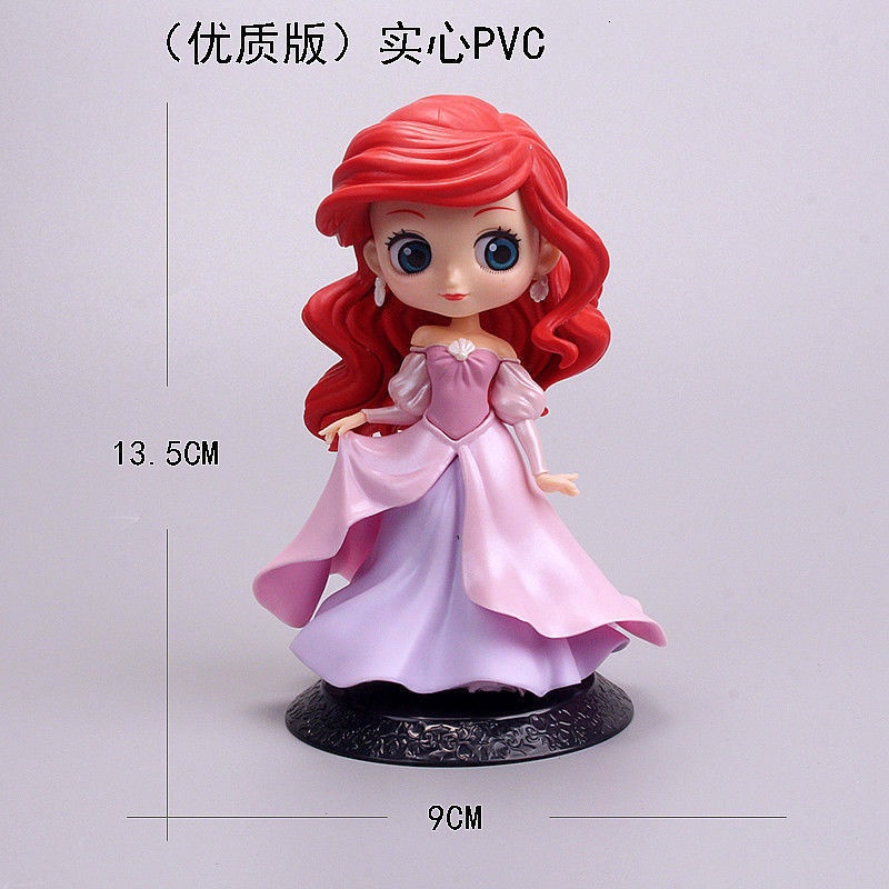 ♛Mô Hình Nhân Vật Elsa Và Anna Trong Phim Hoạt Hình Frozen Trang Trí Bánh Kem