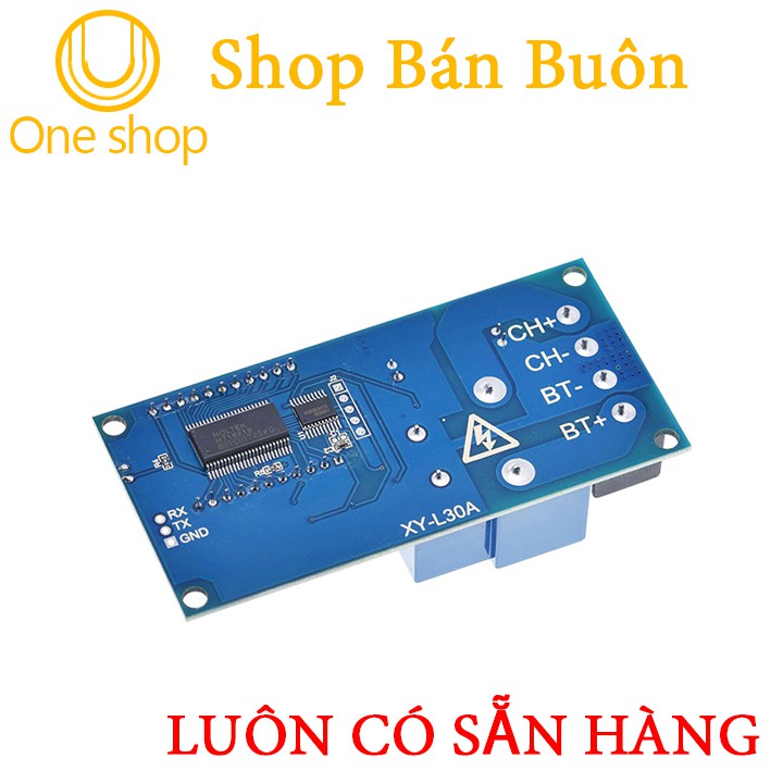 Mạch Sạc Acquy Tự Ngắt Bảo Vệ Quá Tải Hẹn Giờ Sạc XY-L30A 6VDC-60VDC 30A