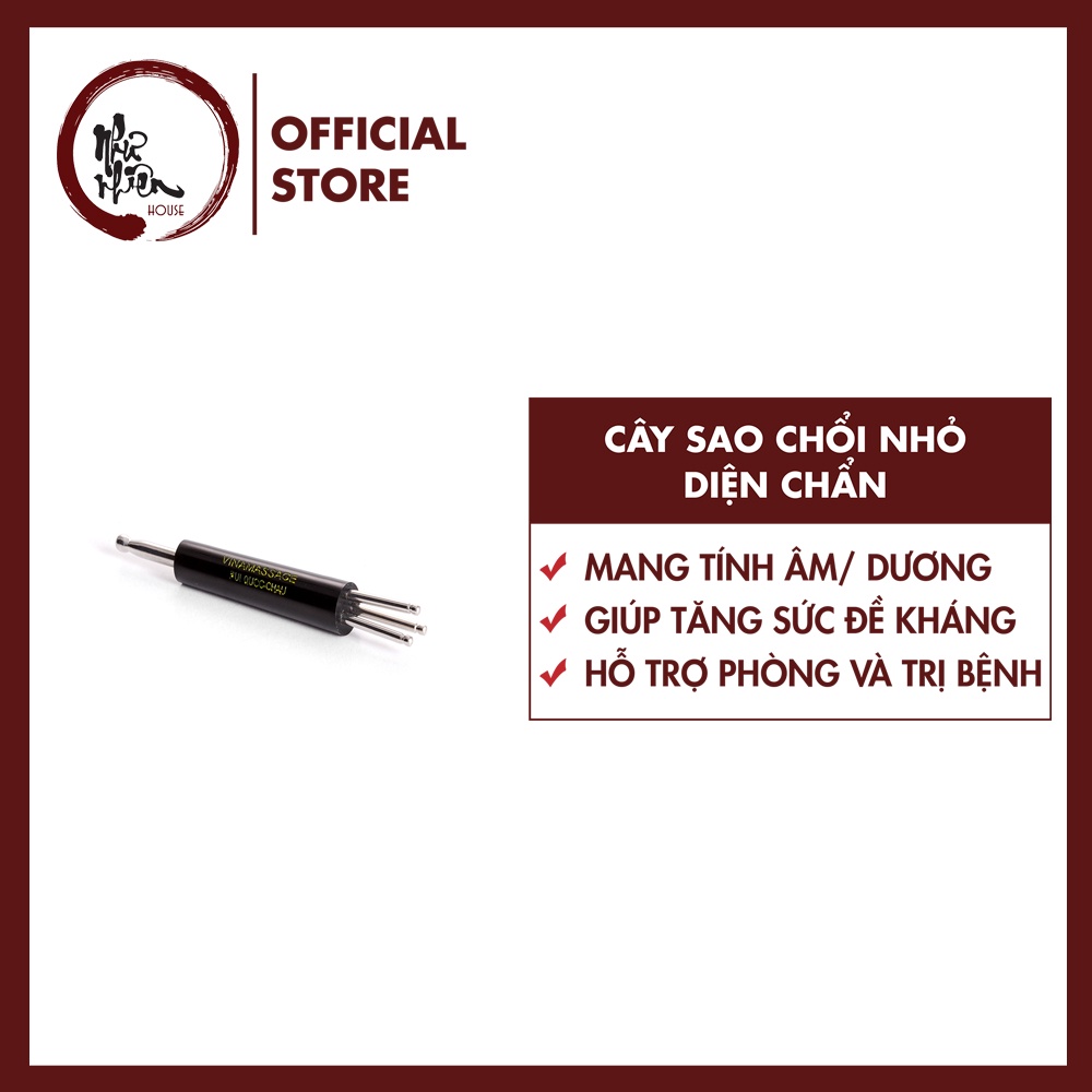 Cây Sao Chổi Lớn/ Nhỏ Dụng Cụ Diện Chẩn Bùi Quốc Châu Chính Hãng