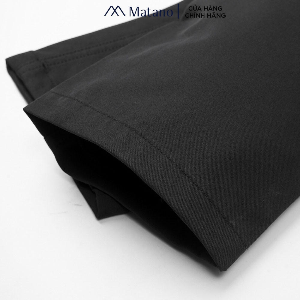 Quần kaki nam MATANO QK018 kiểu dáng dài trơn, form slimfit tôn dáng, vải kaki dày dặn, co giãn tốt, mềm mại, trẻ trung