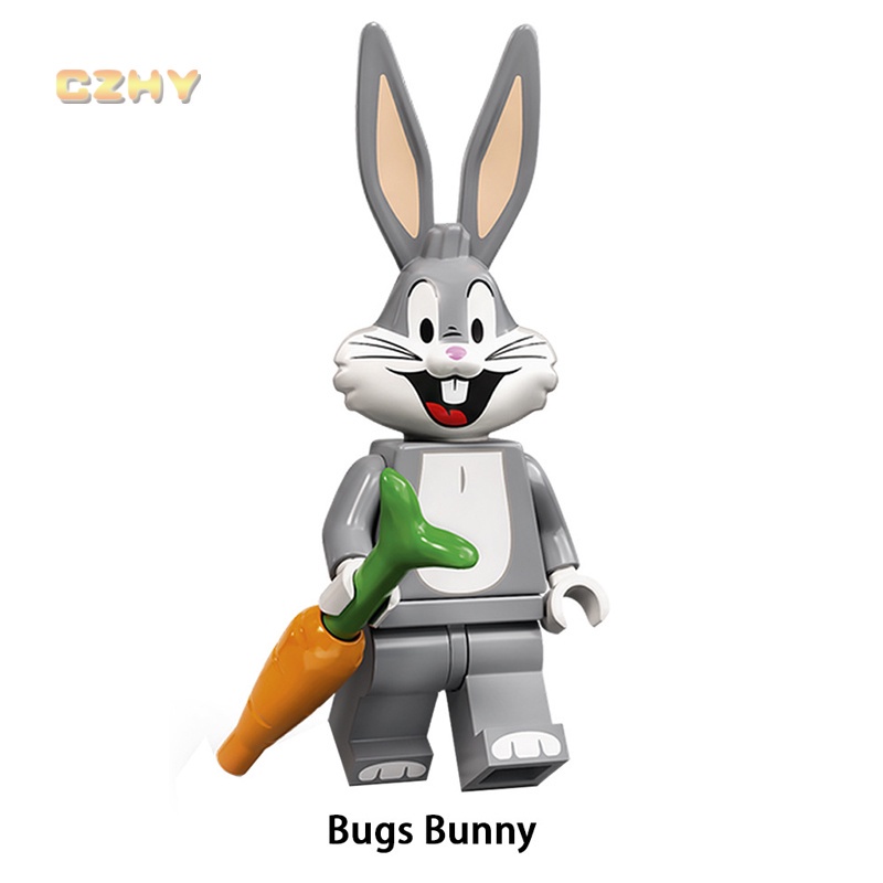 Bộ Đồ Chơi Lắp Ráp 3D Hình Bọ Rùa Bunny Marvin Daffy Duck Sylvester