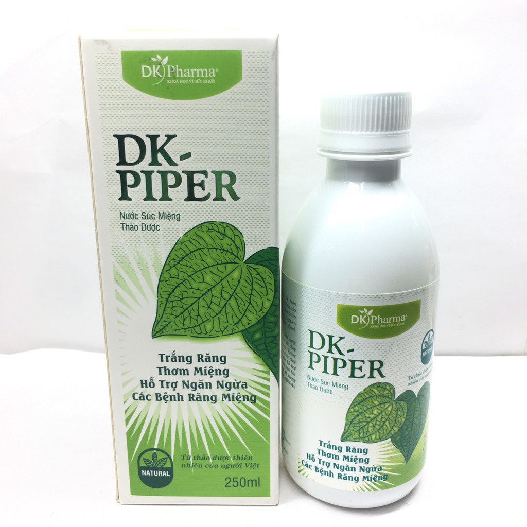 Nước súc miệng thảo dược DK Piper 250ml