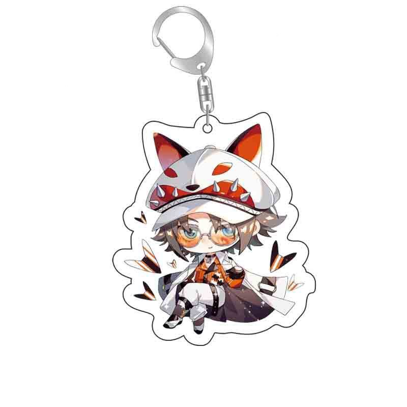 ( HIỆU ỨNG ) Móc khóa in hình LUXIEM VTUBER anime chibi mica trong acrylic