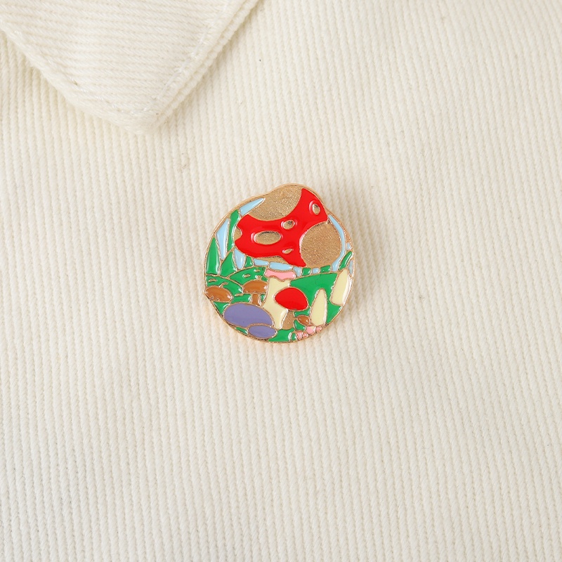 Huy Hiệu Cài Áo Hình Động Vật/Ngựa Trên Mặt Trời/Cầu Vồng/Chữ Độc Đáo Tiện Dụng