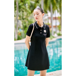 Vero moda đầm polo đính cườm hoa form chữ a cho nữ 321261021
