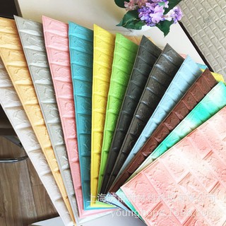 Xốp dán tường 3D giả gạch