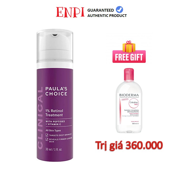 Tinh chất Paula's Choice Clinical 1% Retinol Treatment