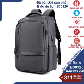 Balo laptop Arctic Hunter B00120C chống thấm nước, có cổng sạc USB