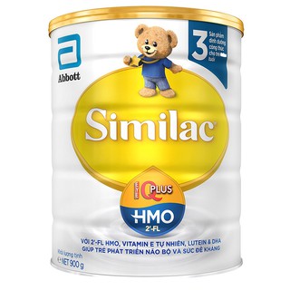 Sữa Bột Abbott Similac IQ3 HMO (900g) mẫu mới