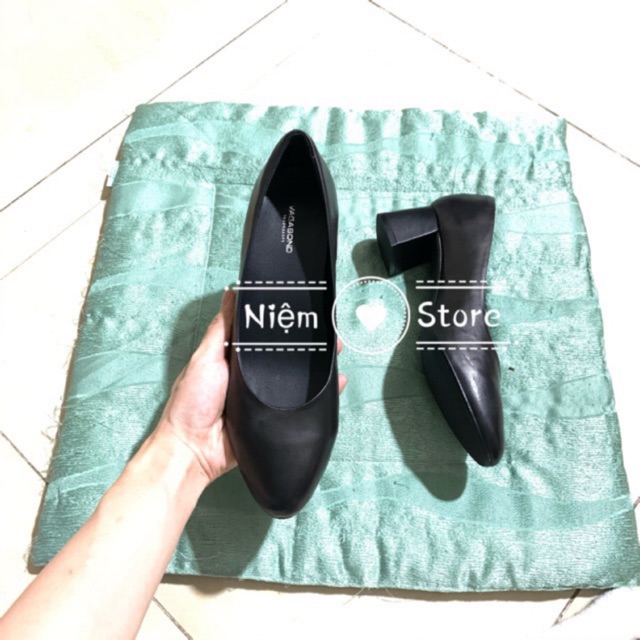 Giày tiếp viên da thật xuất dư (có big size)