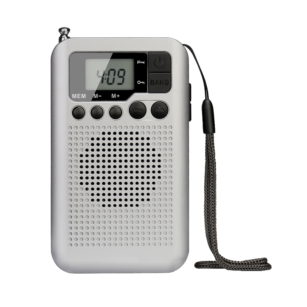 Radio Kỹ Thuật Số Mini Đa Năng Retekess Tr106 Màn Hình Lcd Dễ Sử Dụng