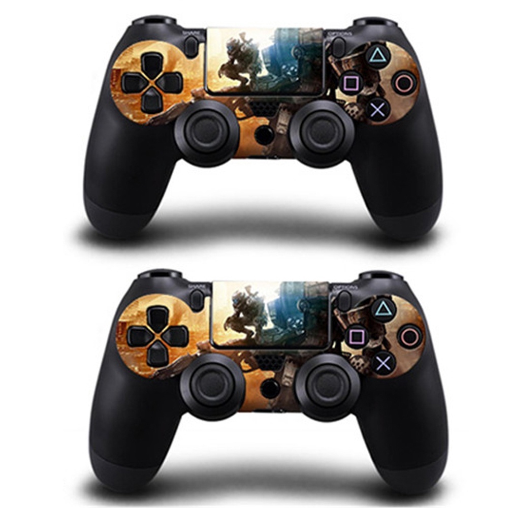 Decal dán hình titanfall bảo vệ cho bộ điều khiển và tay cầm chơi game ps4 playstation 4