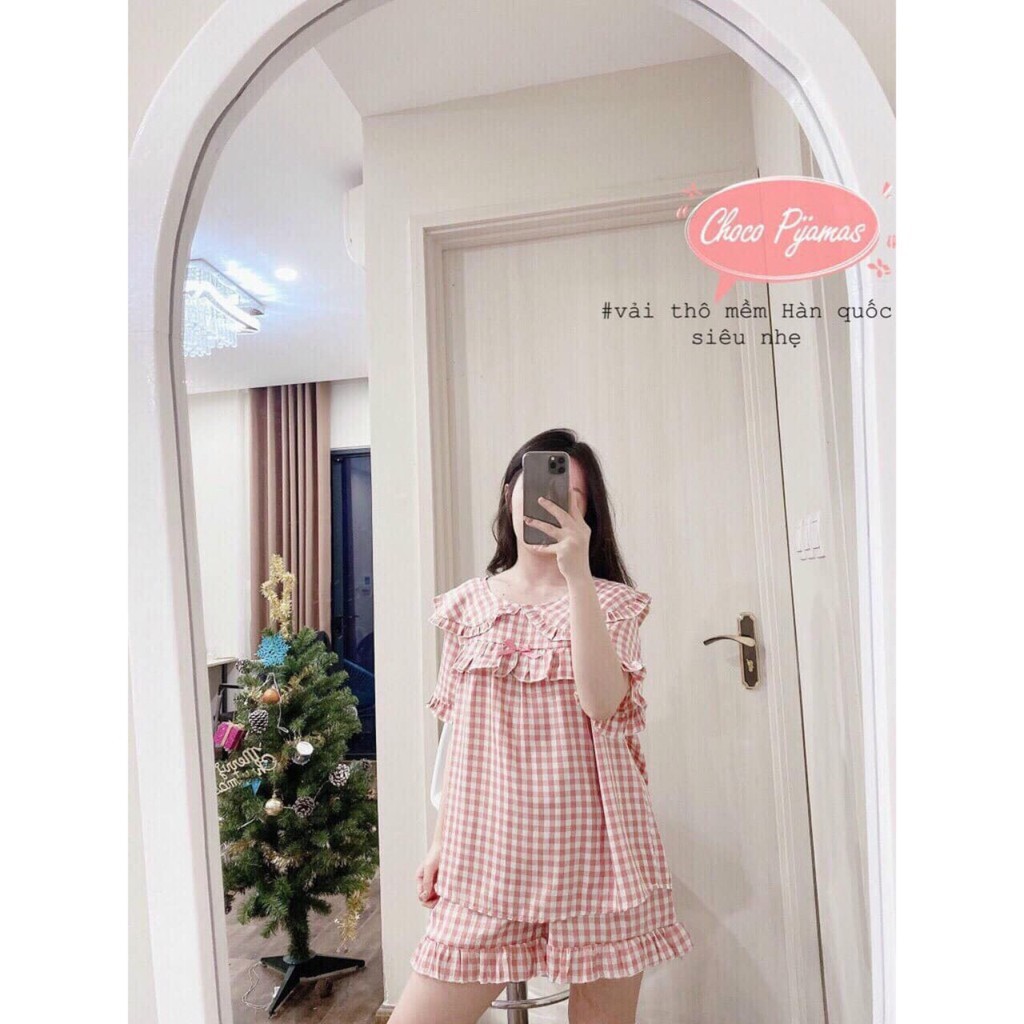 BỘ BẦU CAO CẤP SIÊU XINH❤️CHẤT THÔ MỀM HÀN QUỐC SIÊU MÁT SIÊU MỀM❤️BỘ SAU SINH LỬNG FREE SIZE 43~70KG BBH07