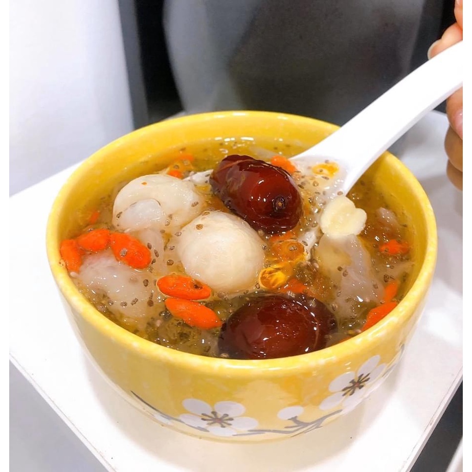 COMBO 3 SET NGUYÊN LIỆU NẤU CHÈ DƯỠNG NHAN GỒM 9 VỊ THẢO MỘC CAO CẤP