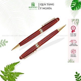 Bút gỗ khắc tên hr1