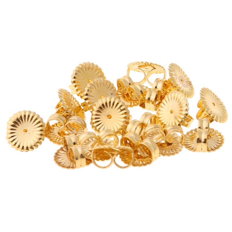 Set 100 Nút Tròn An Toàn Thay Thế Cho Bông Tai