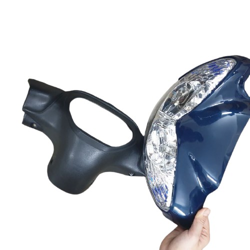 Bộ ốp đầu xe JUPITER V  gồm 3 món: ốp đầu, gáy và pha đèn kèm bóng - SPG-DGod