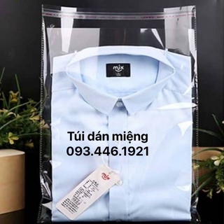 Túi dán đựng áo sơ mi size 30x40