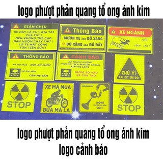 COMBO TEM XE CẢNH BÁO