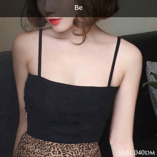 Áo 2 dây mảnh co dãn 4 chiều bozip siêu xinh | BigBuy360 - bigbuy360.vn