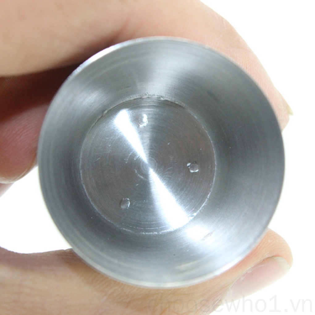 Cốc đong hai đầu bằng thép không gỉ 25/50ml