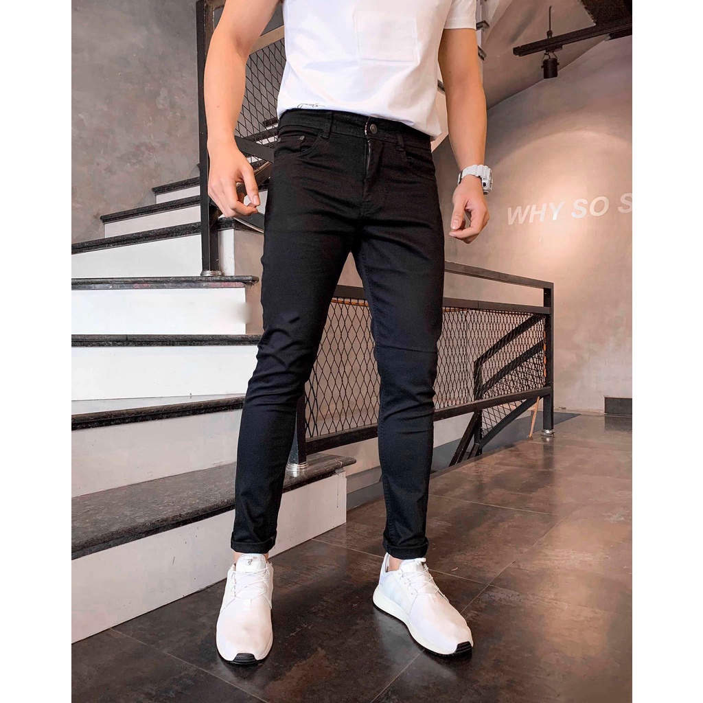 Quần Jeans Nam Wash Bạc Thời Trang 2STOREGLE Phong Cách Hàn Quốc