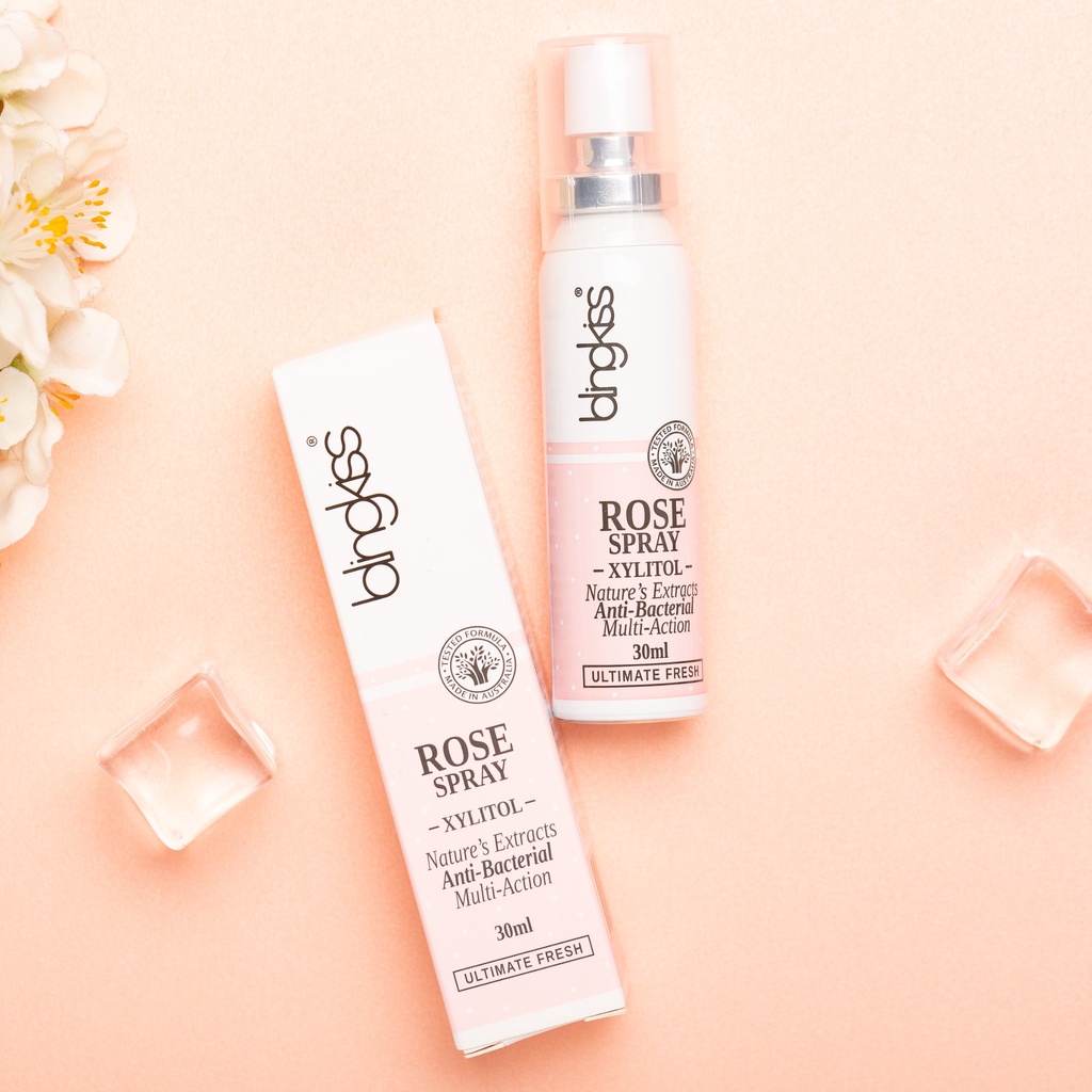 Combo 2 chai Xịt Hong Keo Ong Sát Khuẩn Hầu Họng Thơm Miệng Blingkiss Propolis Spray Chai 30ml Của Úc
