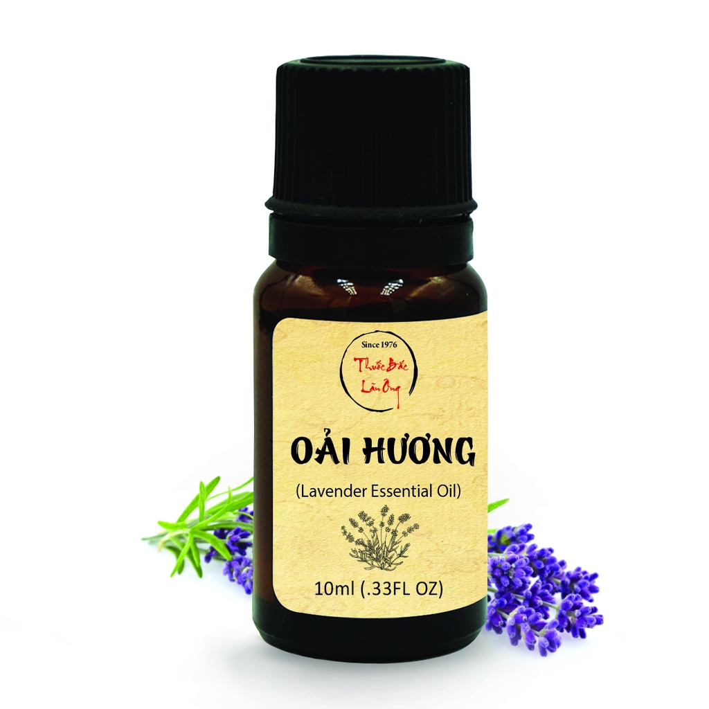 Tinh dầu Oải Hương Lavender 20ml, hương nước hoa thơm phòng, khuếch tán, đuổi muỗi - Thuốc Bắc Lãn Ông