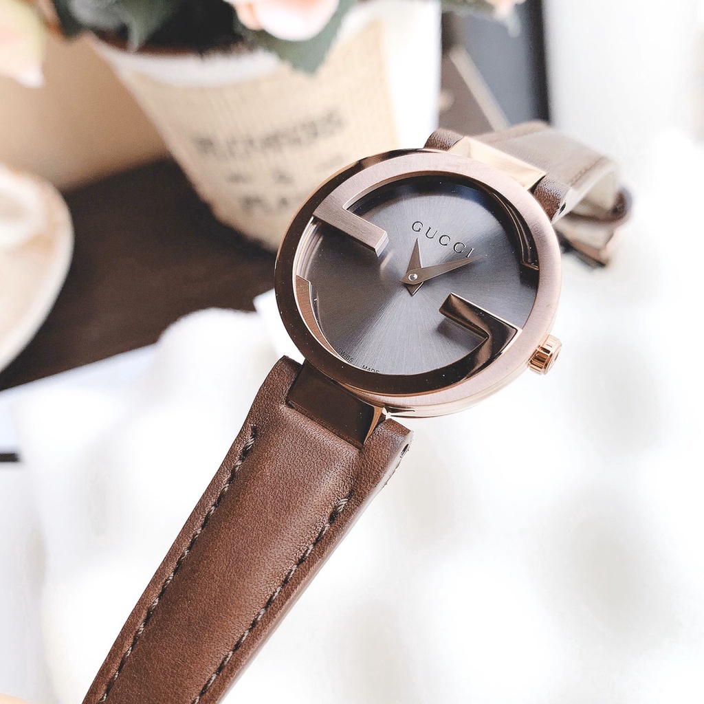 Đồng hồ nữ GUCCI đồng hồ pin 2 kim SANG TRỌNG- TRANG NHÃ size 28-36mm