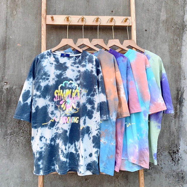 Áo Hoa Phản Quang TieDye Loang Màu siêu xinh | BigBuy360 - bigbuy360.vn