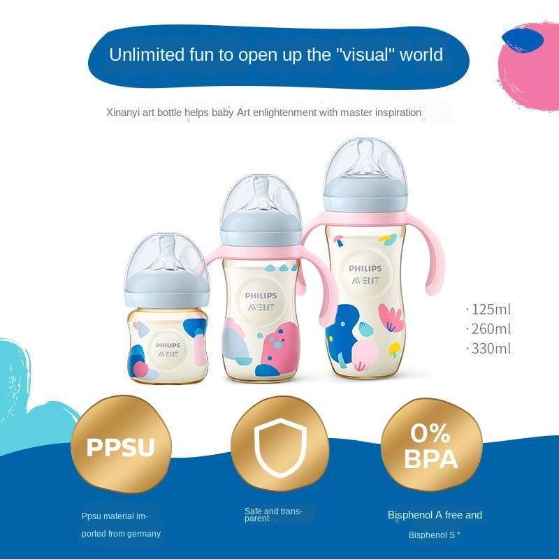 Bình Sữa Philips Avent Bằng Nhựa PPSU Chống Rơi Vỡ An Toàn Cho Bé