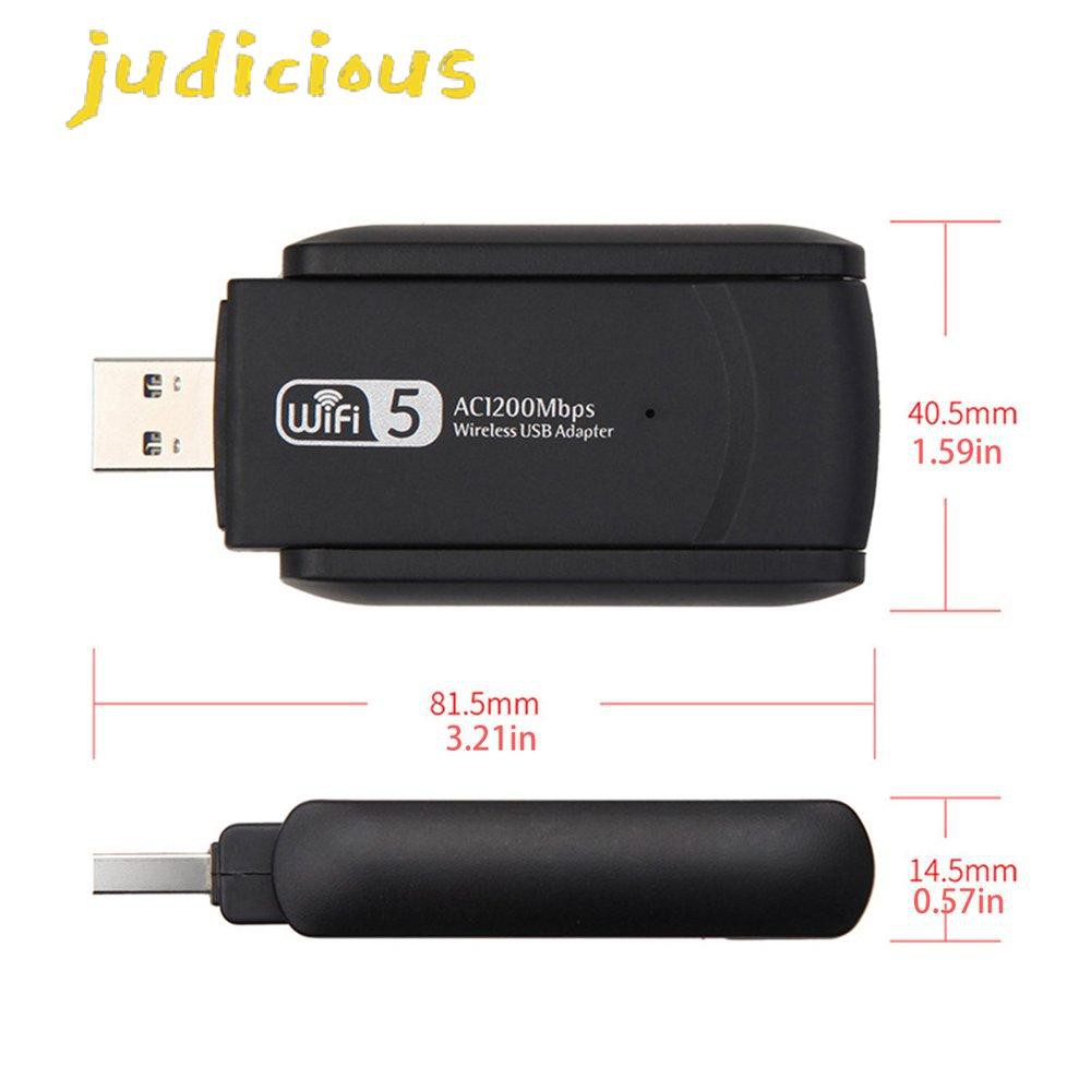 Ăng Ten Wifi Usb 3.0 1200mbps 5ghz 2.4ghz 802.11ac Rtl8812Bu Cho Máy Tính | BigBuy360 - bigbuy360.vn