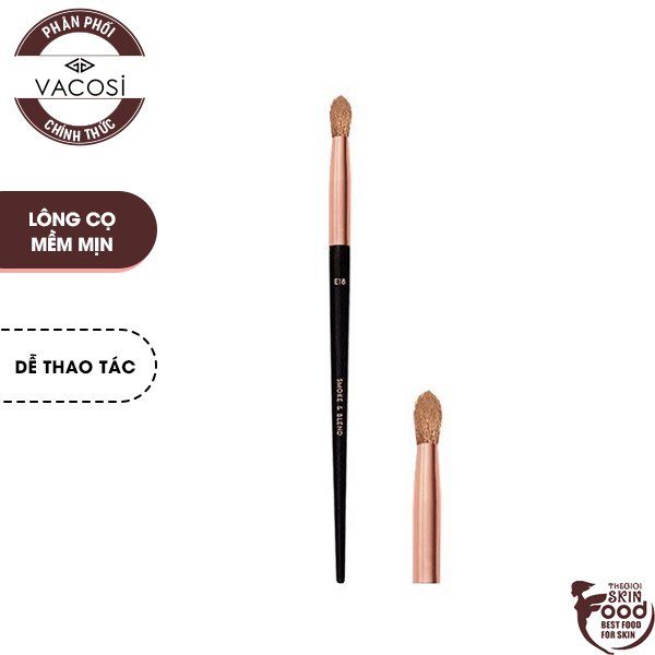 Cọ Tán Phấn Mắt Mosky Vacosi Smoke &amp; Blend Brush - E18