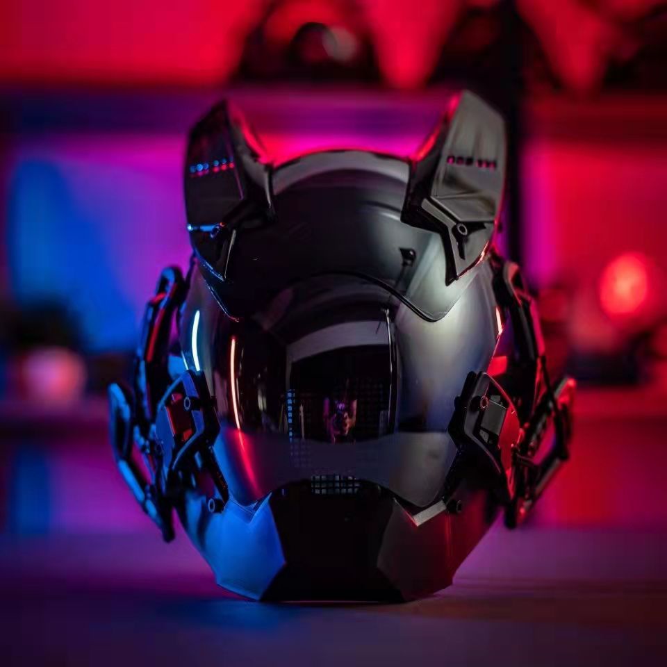 Cyberpunk Mặt Nạ Tùy Chỉnh Cá Tính Cosplay Mặt Nạ Cơ Học Khoa Học Viễn Tưởng  Hợp Cho Dj Lễ Hội Và Các Buổi Tiệc