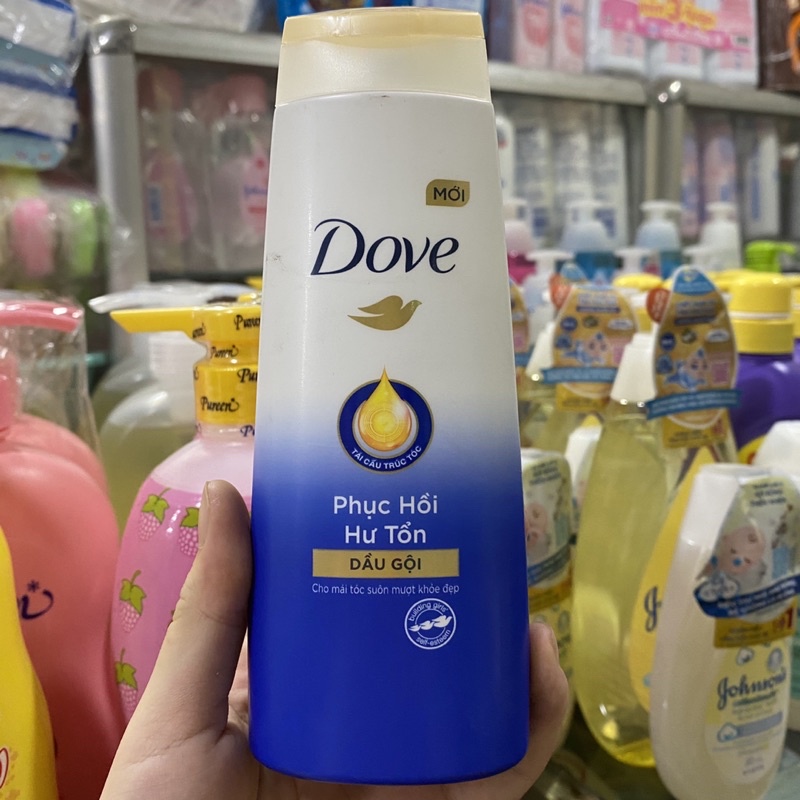 Dầu gội Dove Keratin phục hồi hư tổn 170g (165ml)