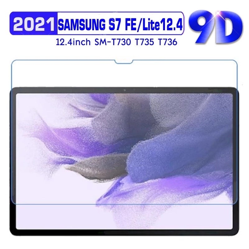 Kính cường lực Samsung Galaxy Tab S7 FE 9H bảo vệ màn hình trong suốt